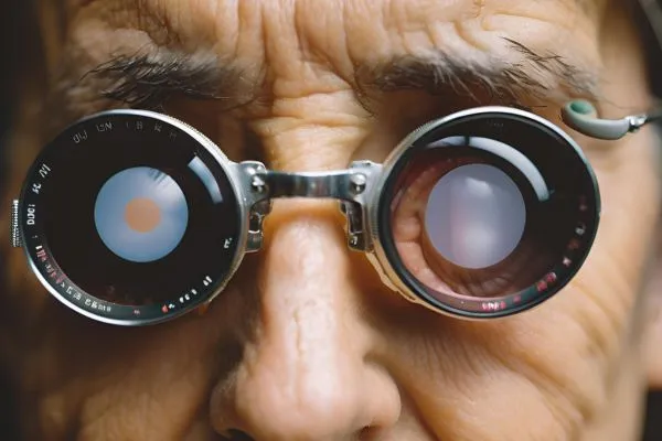 classroom or lab low vision blindness